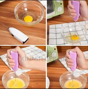 2pcs Electric Milk Frother