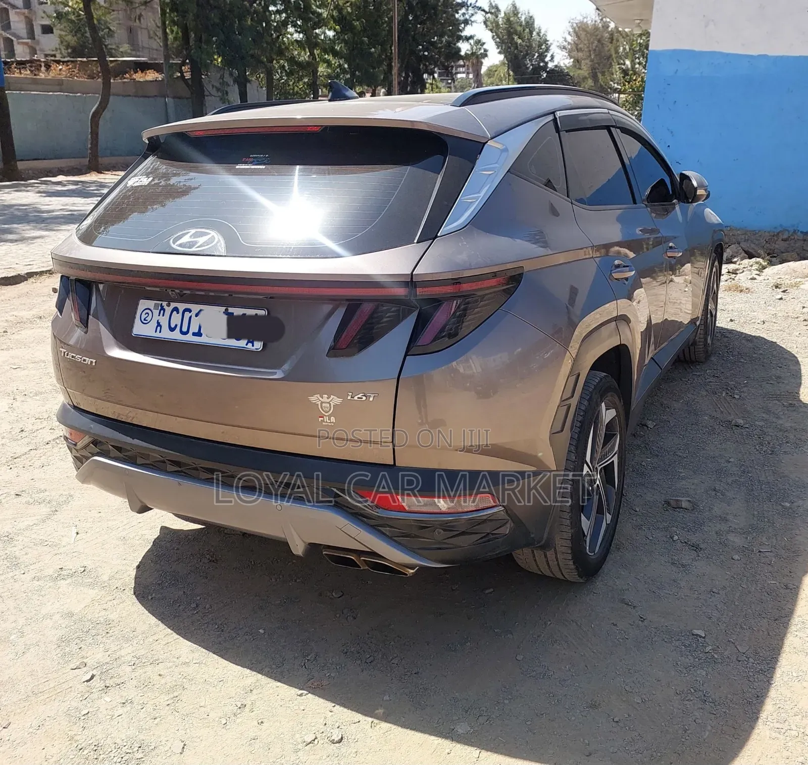 Hyundai Tucson 2021 Brown