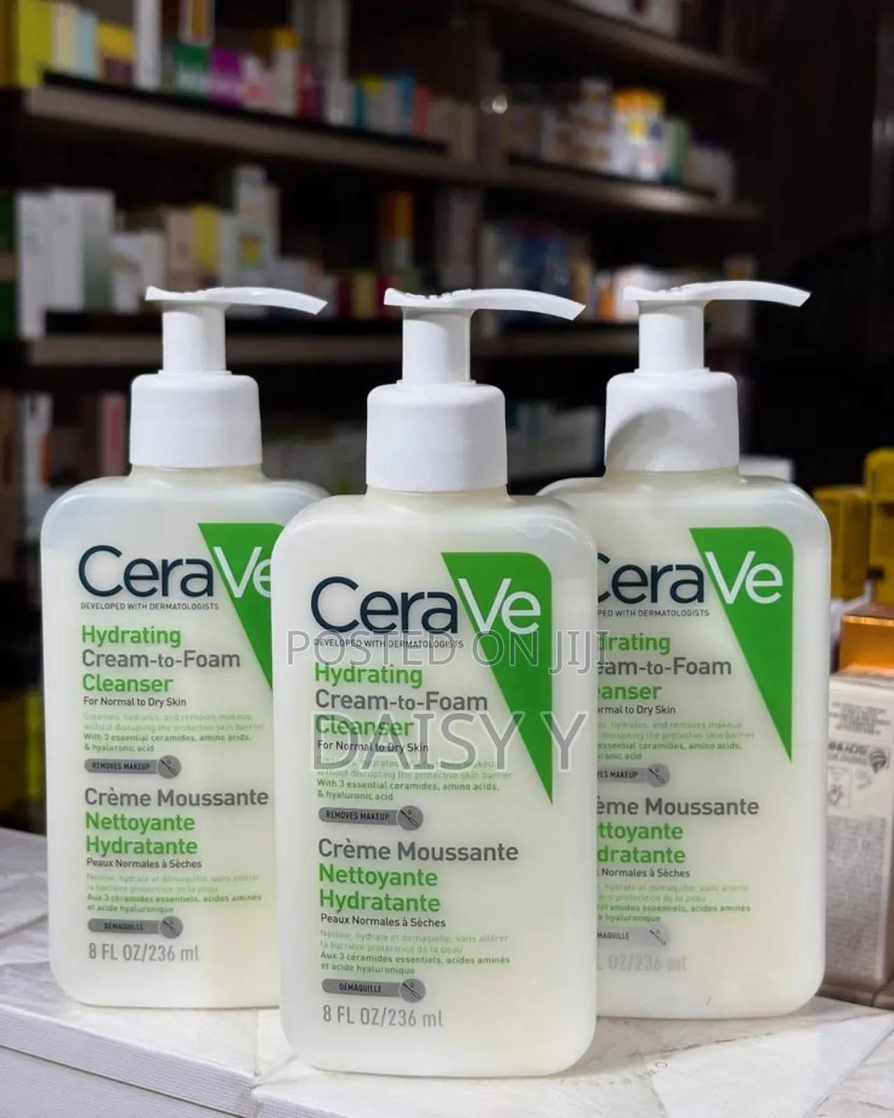 Cerave Hydrating Cream-to-Foam Cleanser