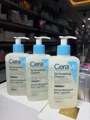 Cerave Sa Smoothing Cleanser Bottles