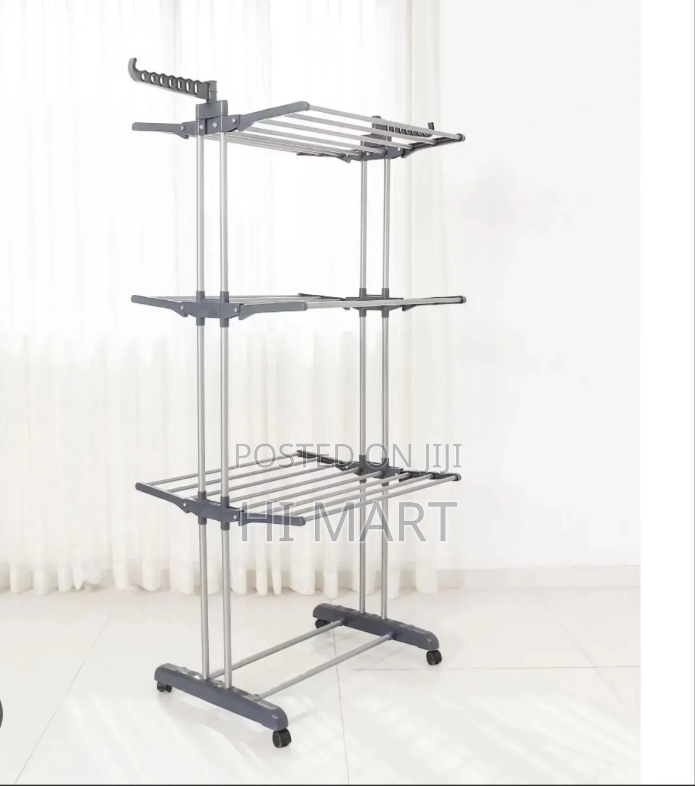 3 Layer Portable Cloth Drying Rack(40kilo Capacity)