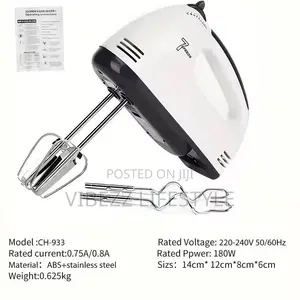Skoedi Hand Mixer With Turbo Botton