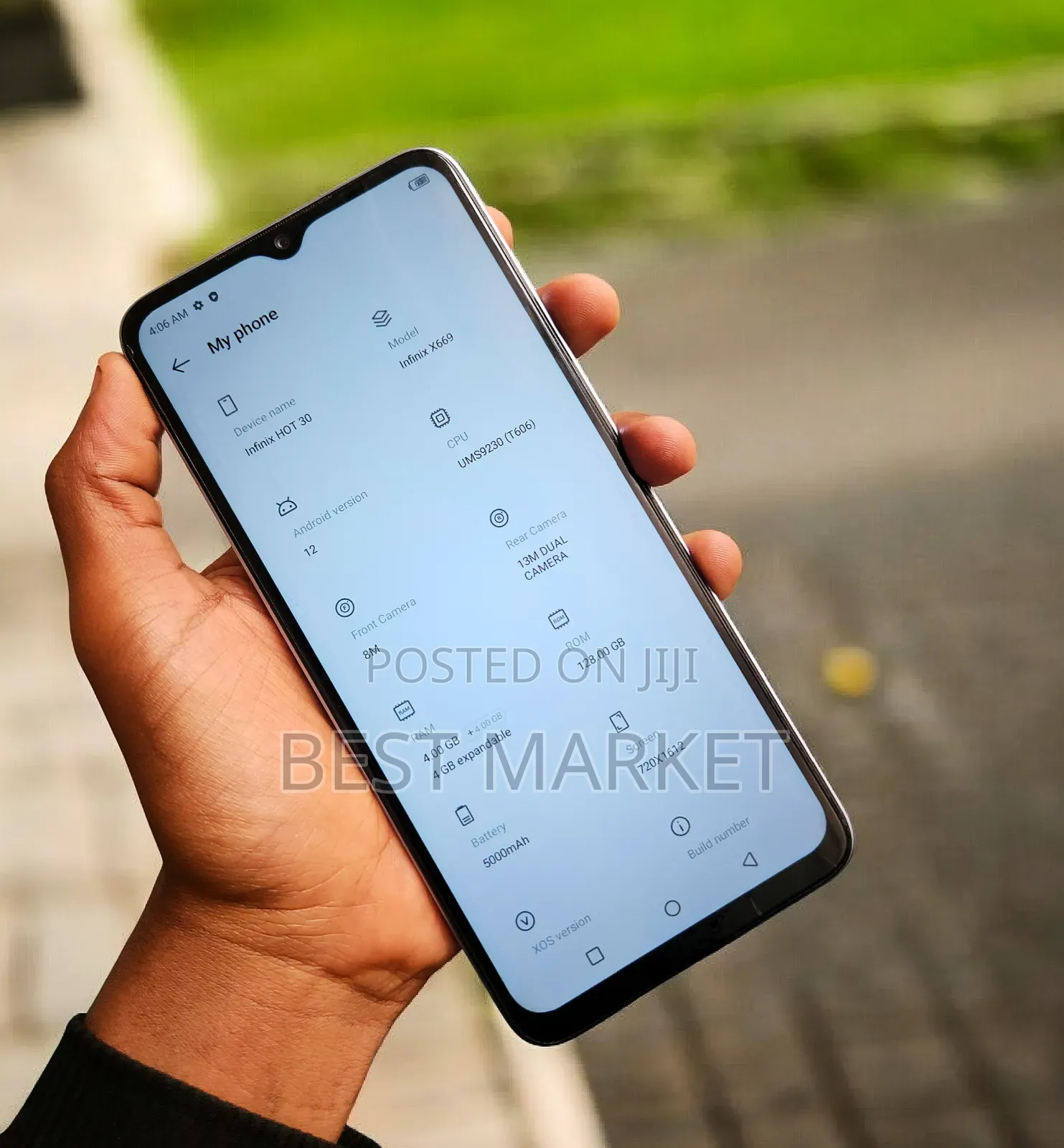 Infinix Hot 30i 128 GB White