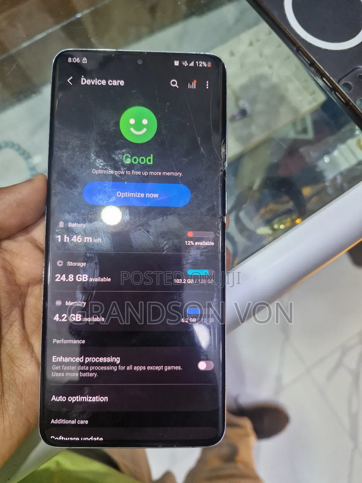 Samsung Galaxy S20+ 5G 128 GB Gray