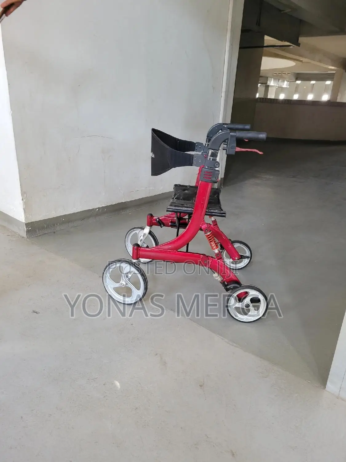 Walker蚤言walker Rollator "Atlantis" With 25cm Wheels Fold