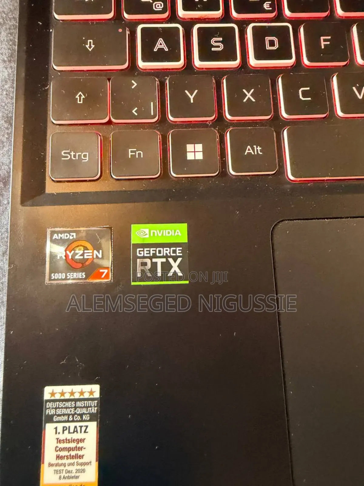 New Laptop Acer Nitro 5 16GB AMD Ryzen 7 HDD+SSD 512GB