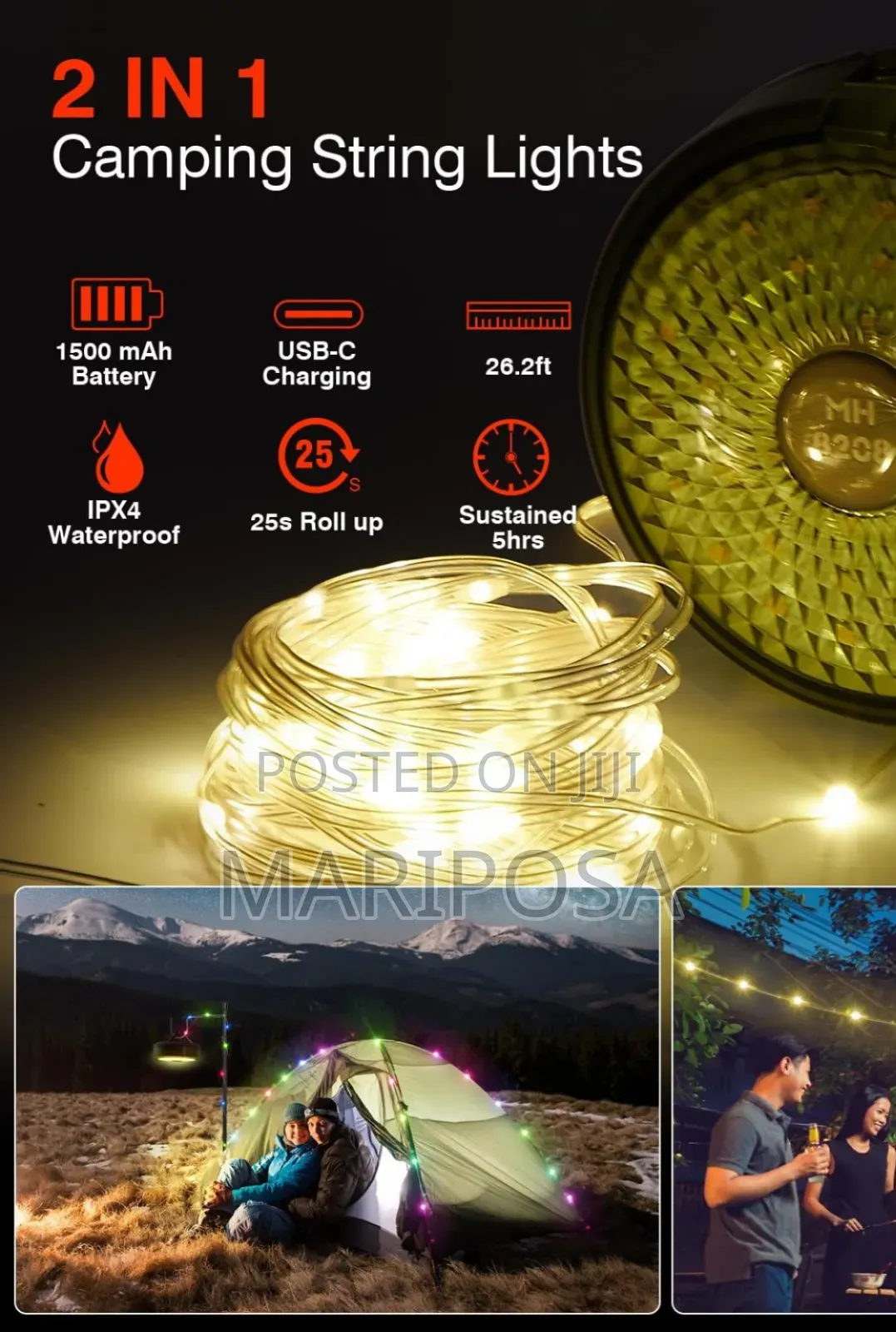 Multi-Functional String Light