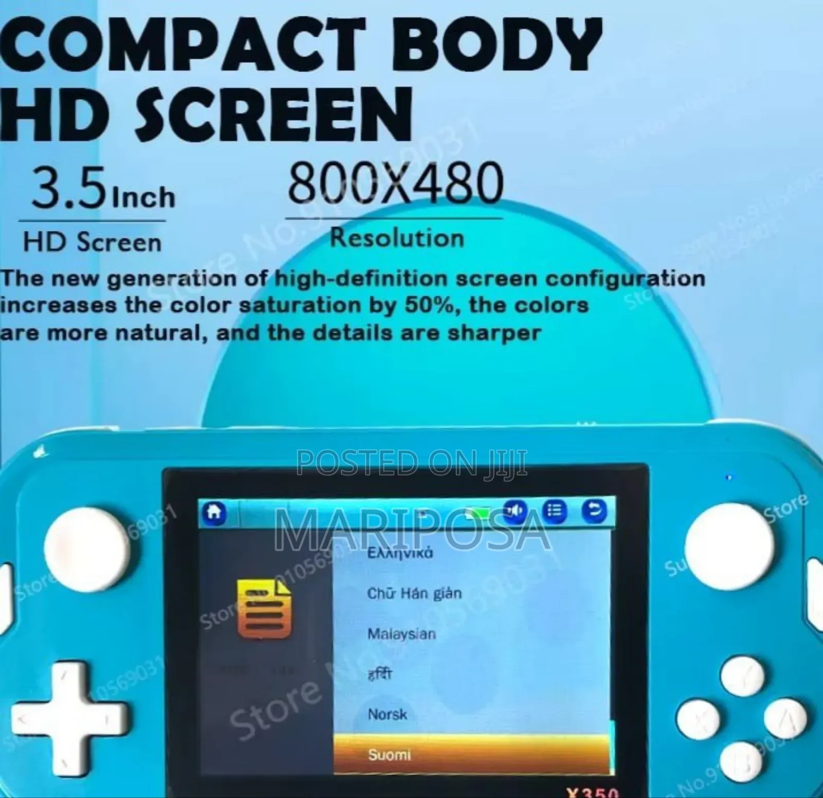 X350 Handheld Game Box