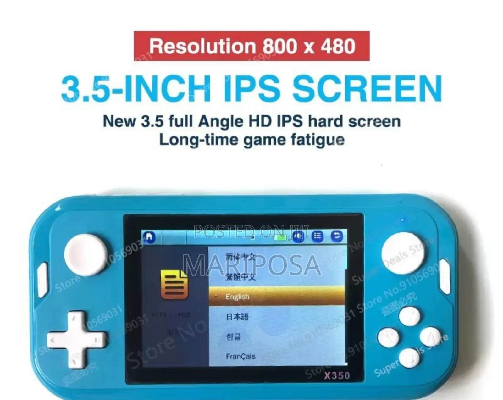 X350 Handheld Game Box