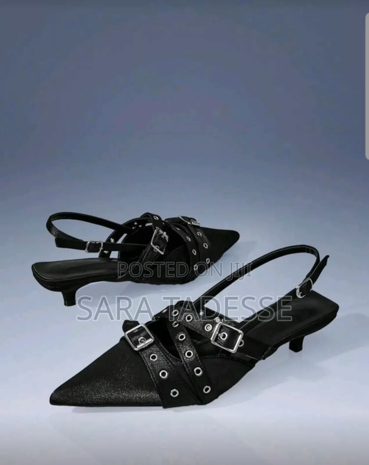 Women's Y2k Punk Style High Heel Pumps Price=3900 Size=37
