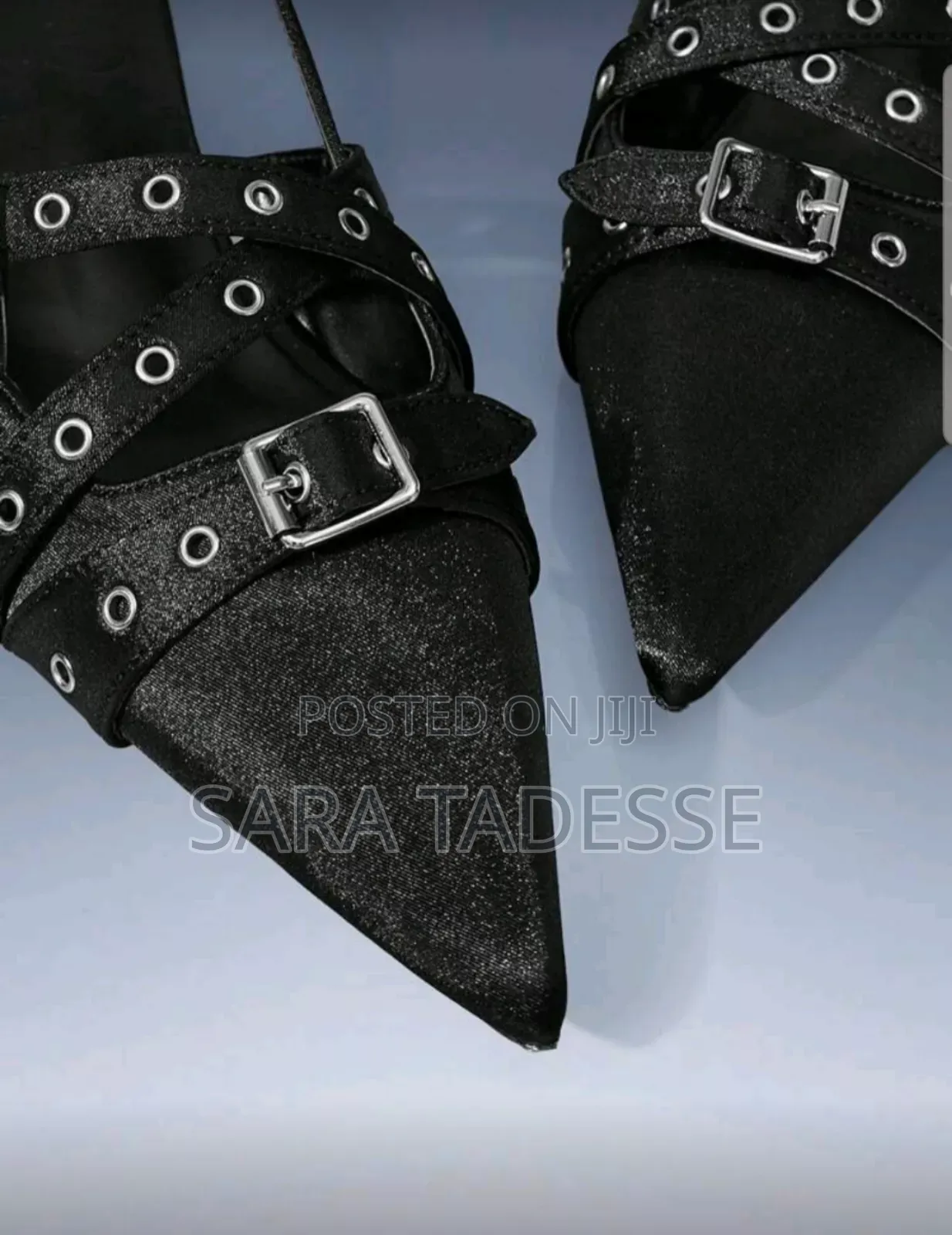 Women's Y2k Punk Style High Heel Pumps Price=3900 Size=37