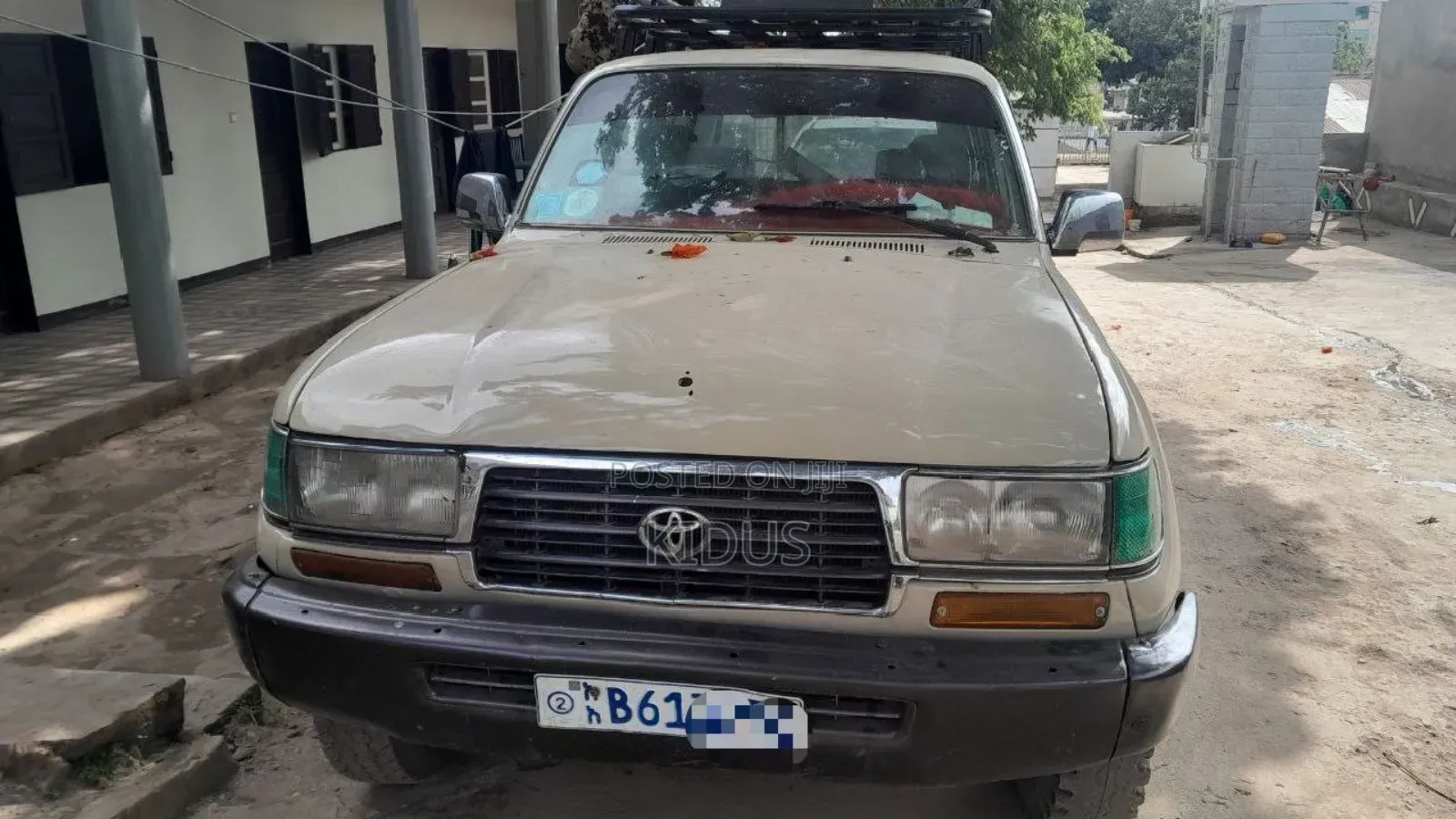 Toyota Land Cruiser 1991 Brown