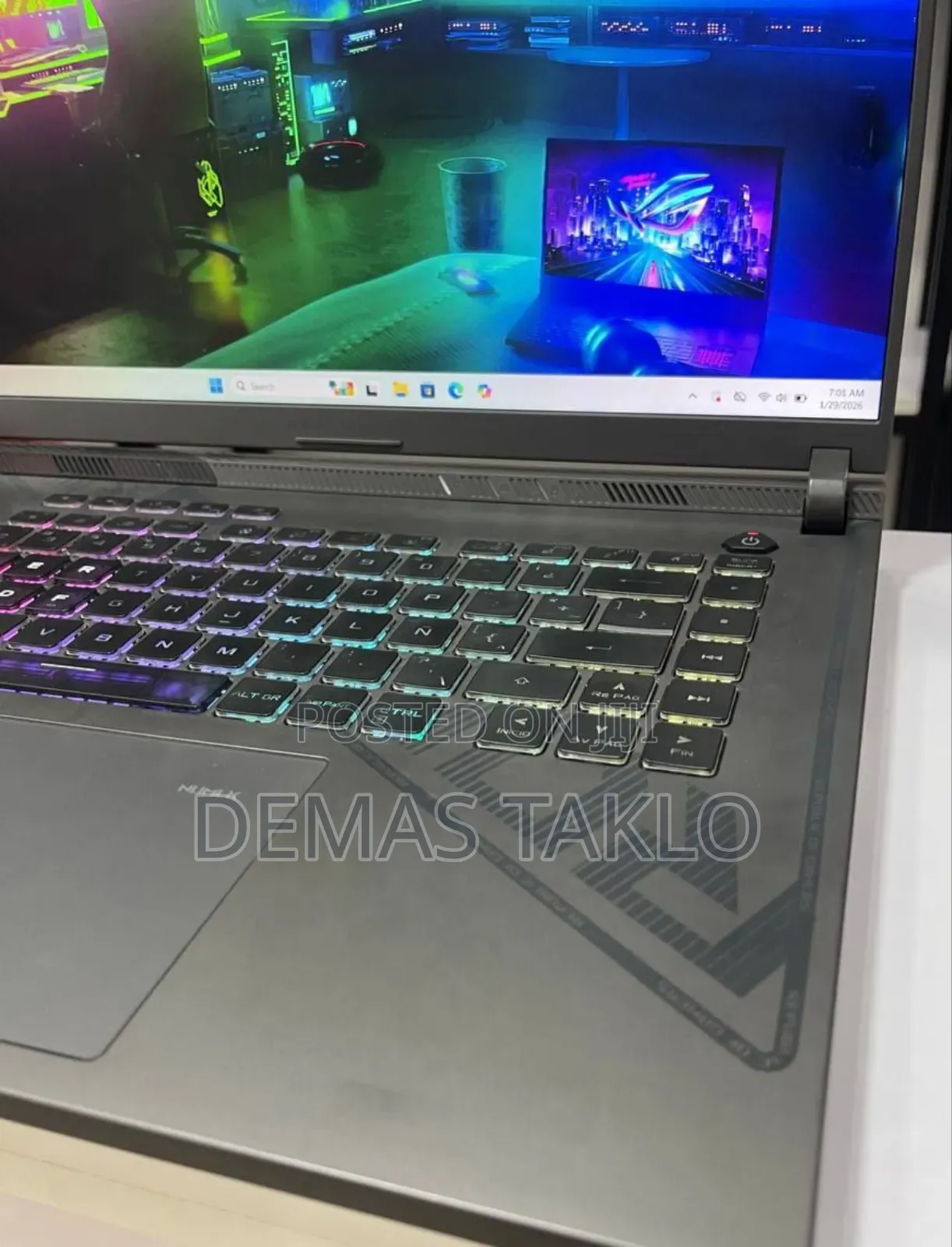 New Laptop Asus ROG Strix G15 16GB Intel Core I9 SSD 1T