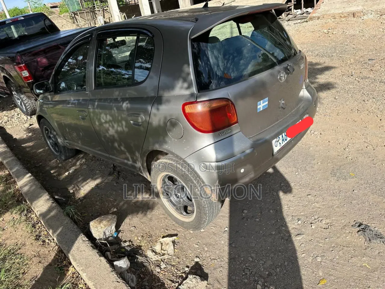 Toyota Yaris 2004 Gray
