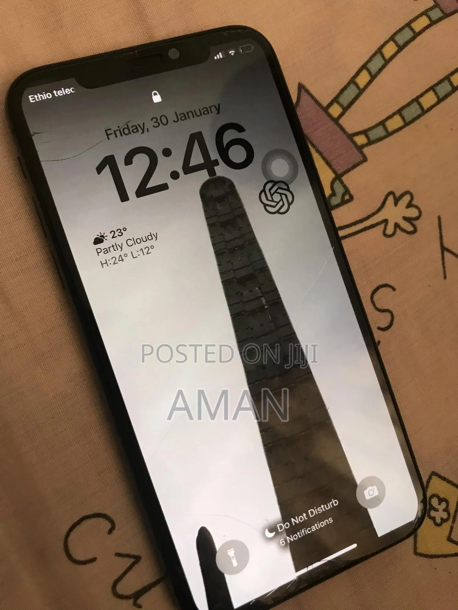 Apple iPhone X 256 GB Black