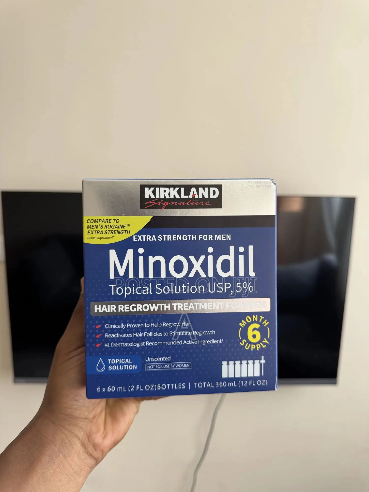 Minoxidil for (ለፂም እና ለ ፀጉር)