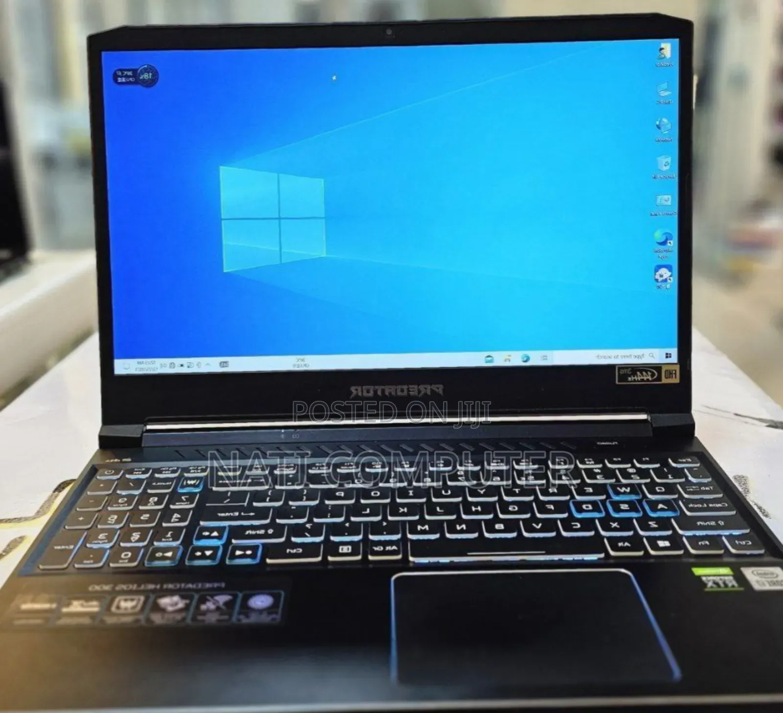 New Laptop Acer Predator Helios 300 16GB Intel Core I7 SSD 1T