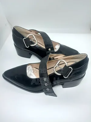 Moussy Black Heel Strap