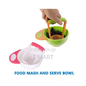 Food Mash and Serve Bowl