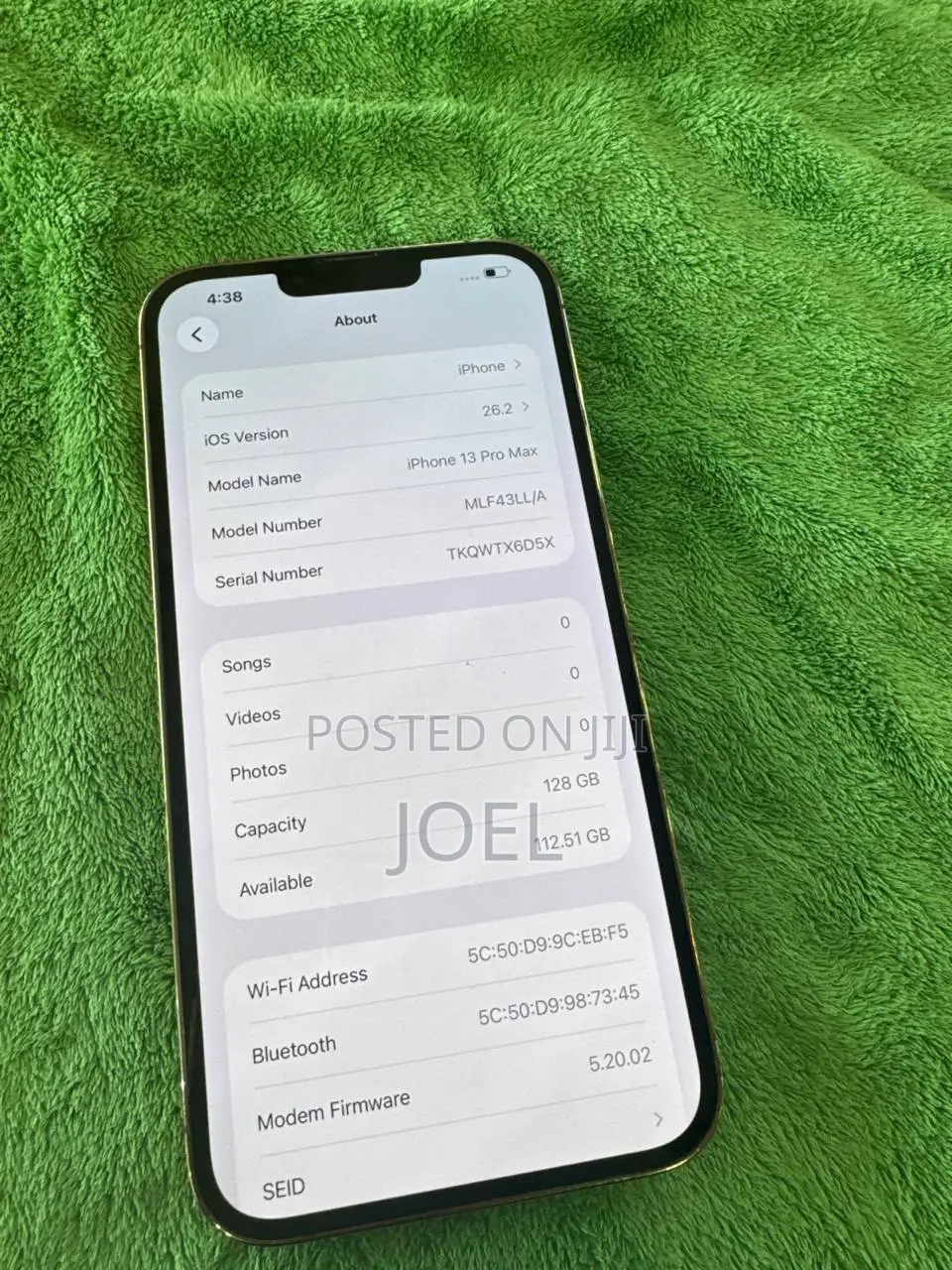 New Apple iPhone 13 Pro Max 128 GB White