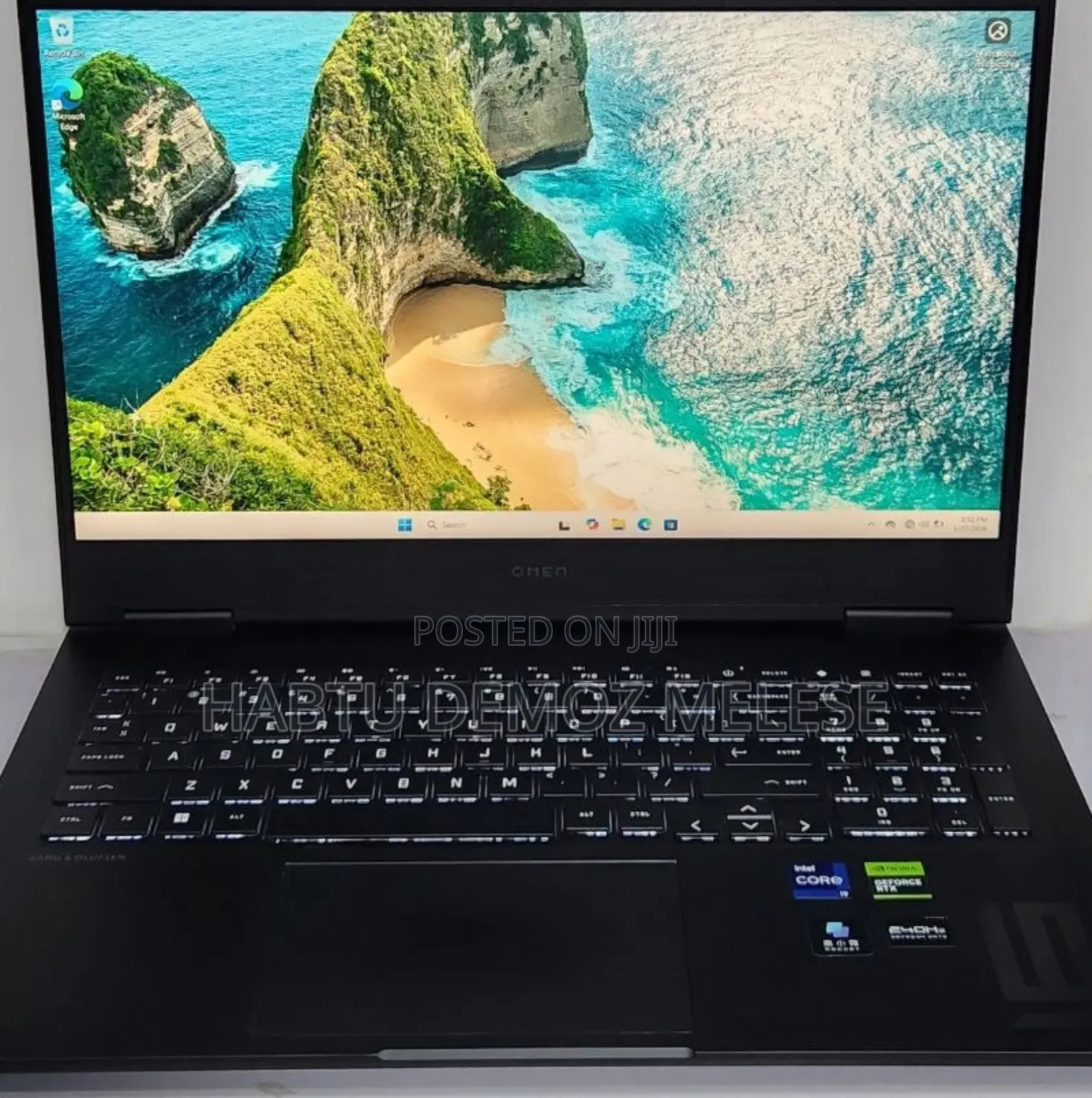 New Laptop HP Omen 15 16GB Intel Core I9 SSD 1T