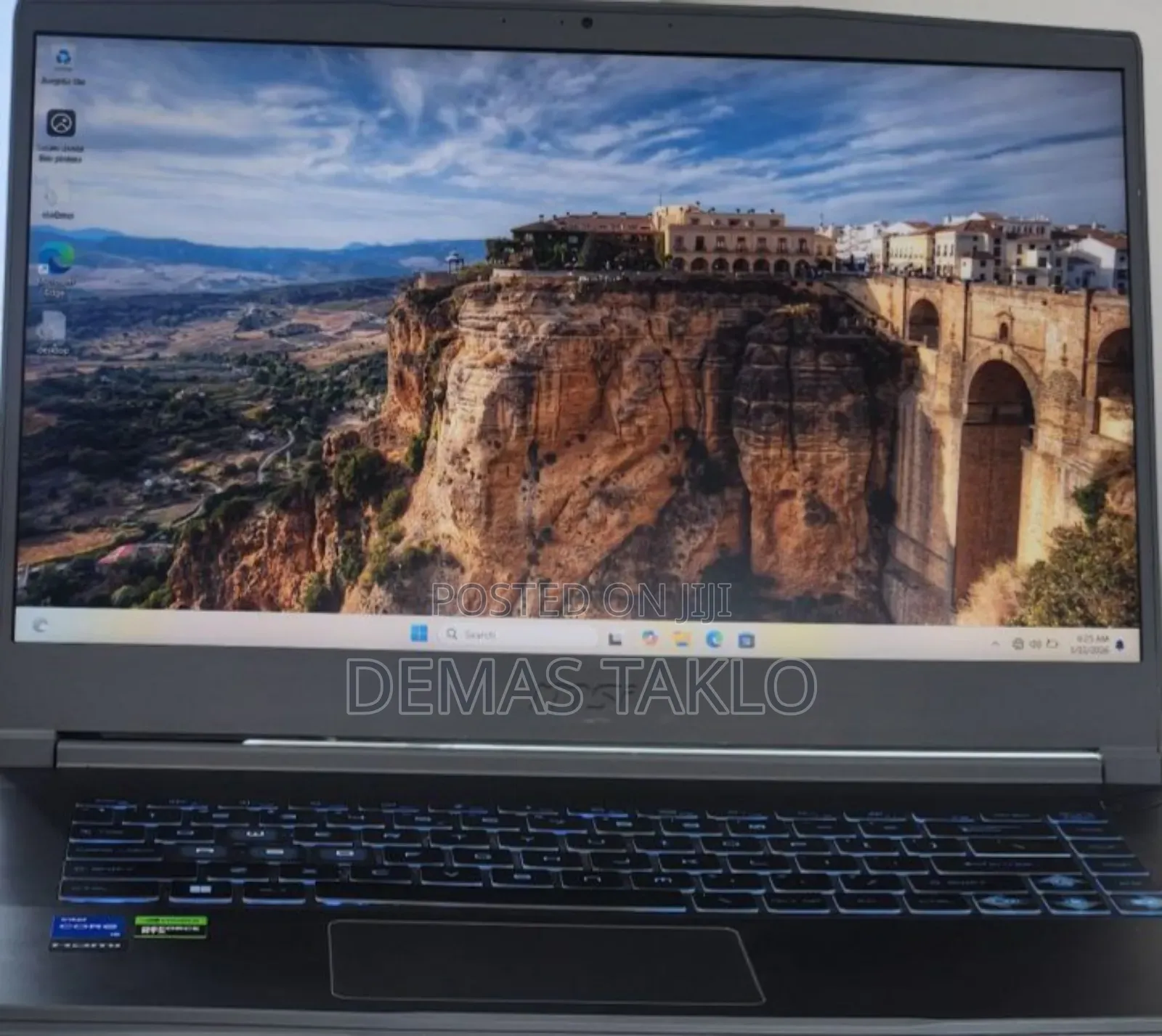 New Laptop MSI GF63 16GB Nvidia SSD 512GB