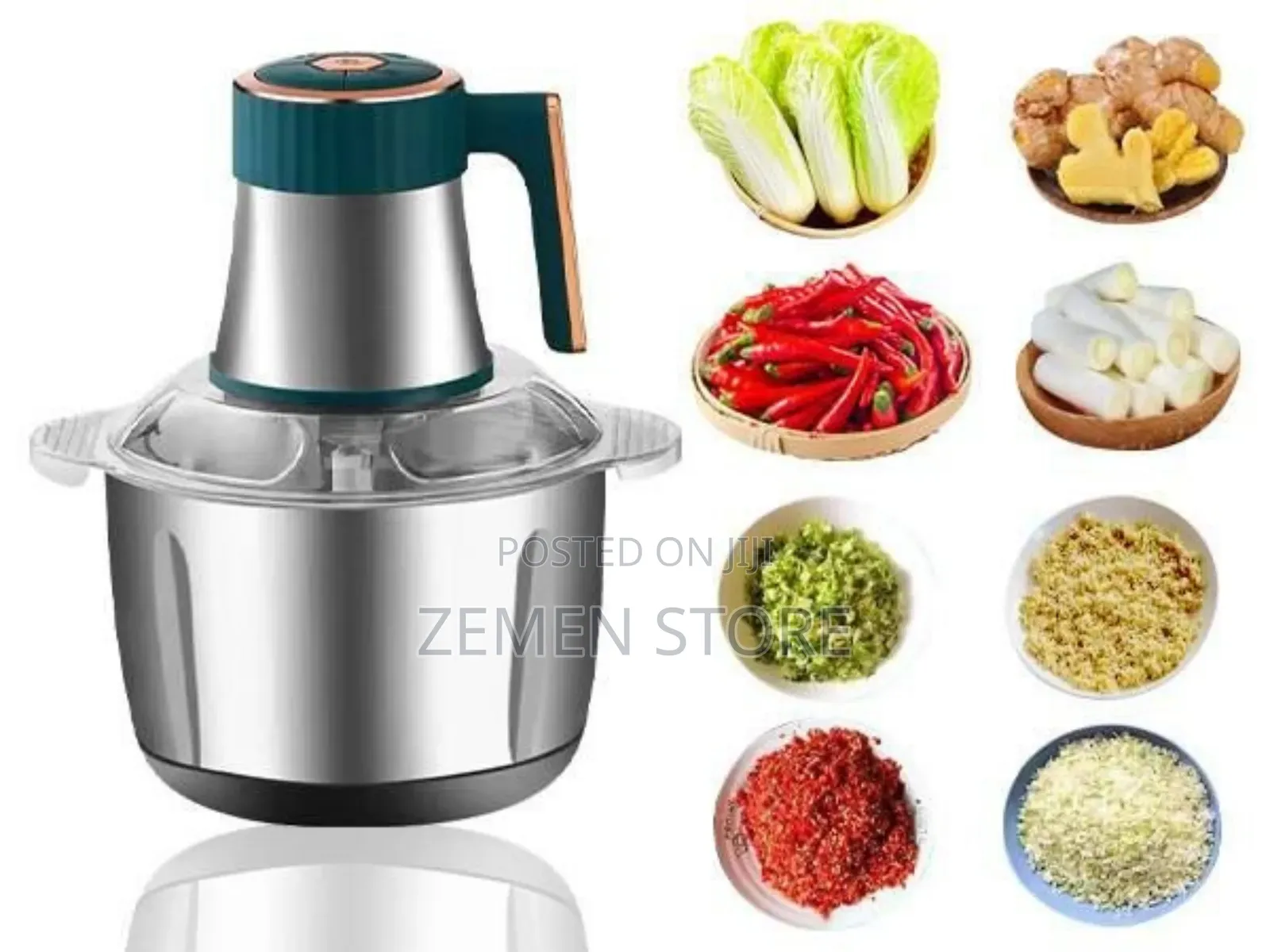 Hobby Lobby 2-in-1 Chopper Peeler - 2 በ 1 ሁለገብ የስጋና የሽንኩርት መፍጫ