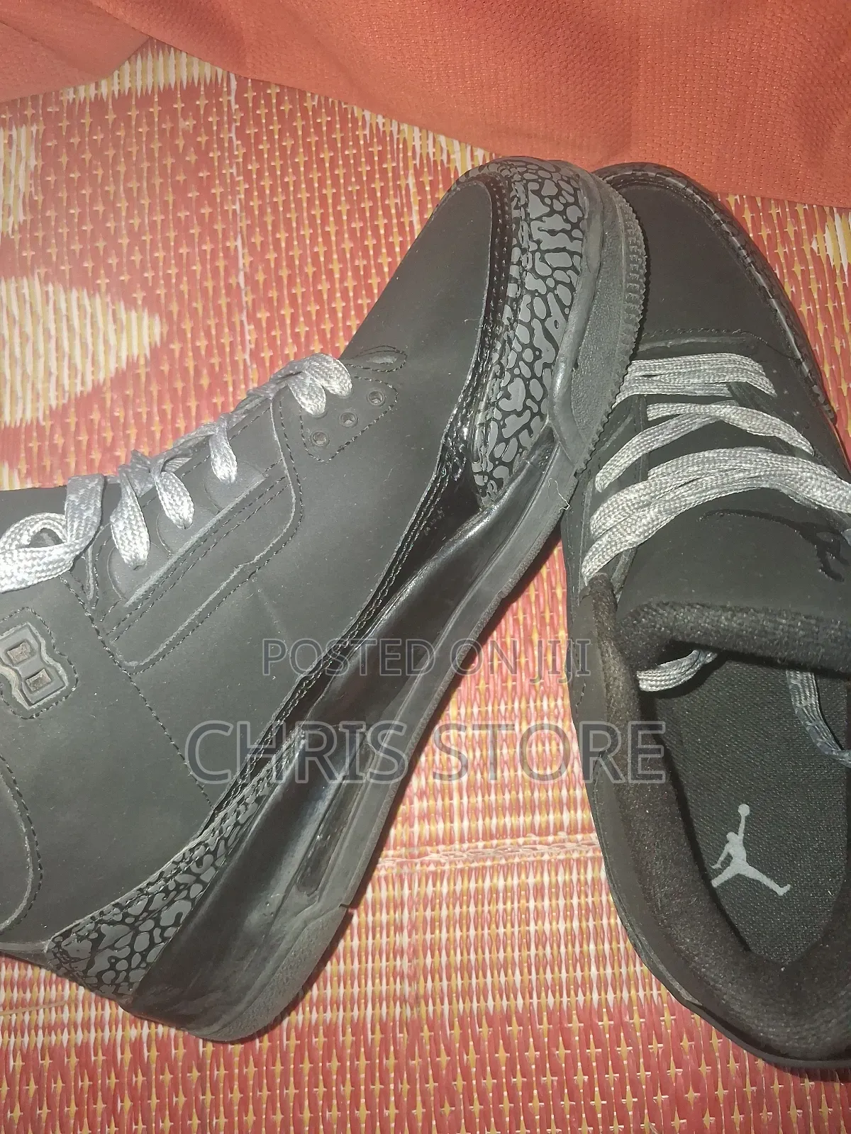 Jordan 3 Retro "Black Cat" Sneakers.