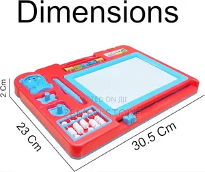 2-in-1 Kids Drawing Math Board - የህፃናት መማሪያና መሳያ ሰሌዳ