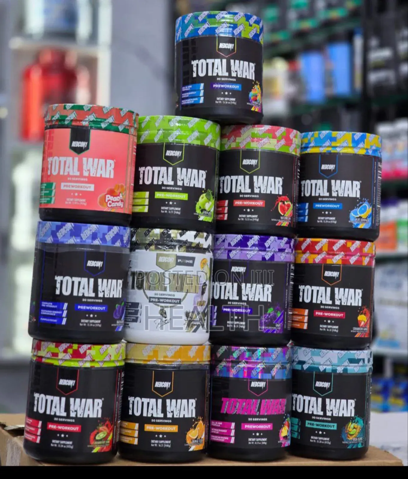 High Energy Total War Preworkout