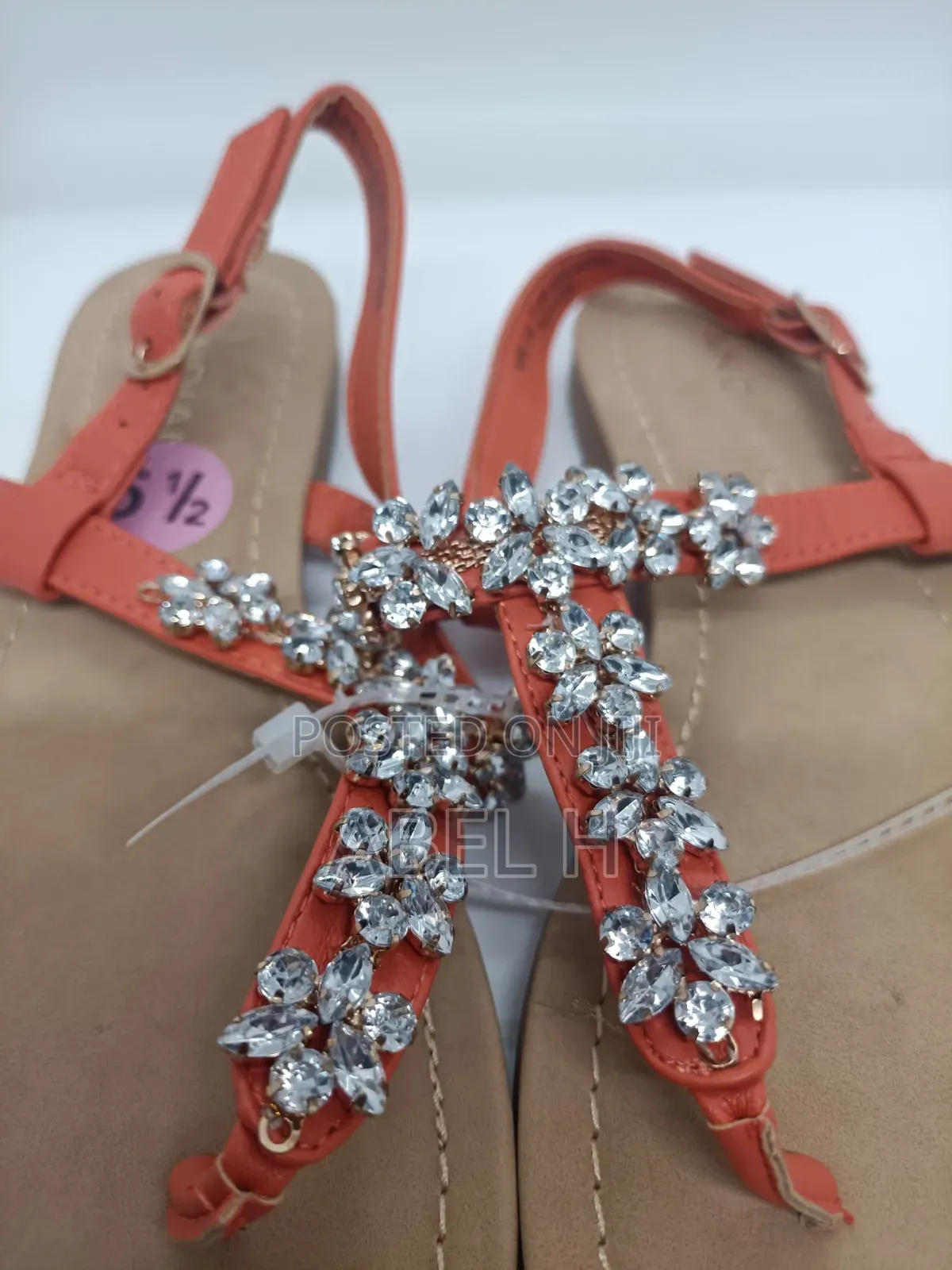 Original Andiamo Orange Woman's Sandals