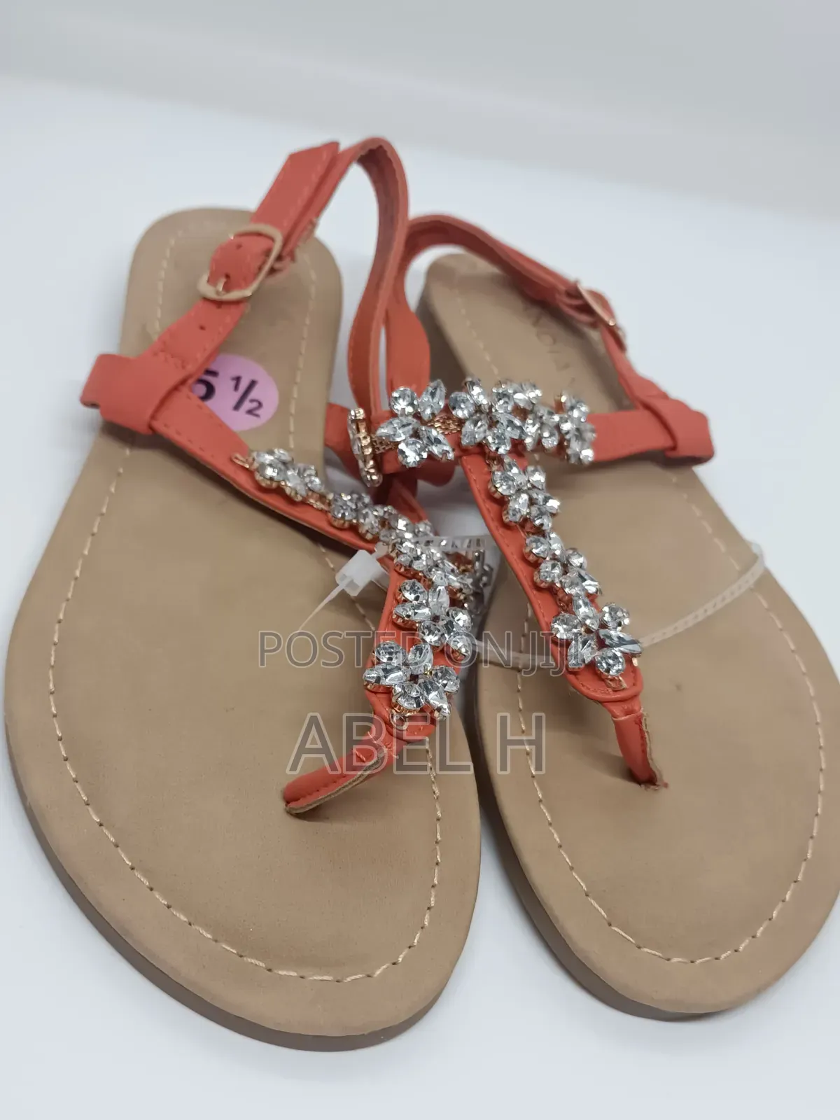 Original Andiamo Orange Woman's Sandals