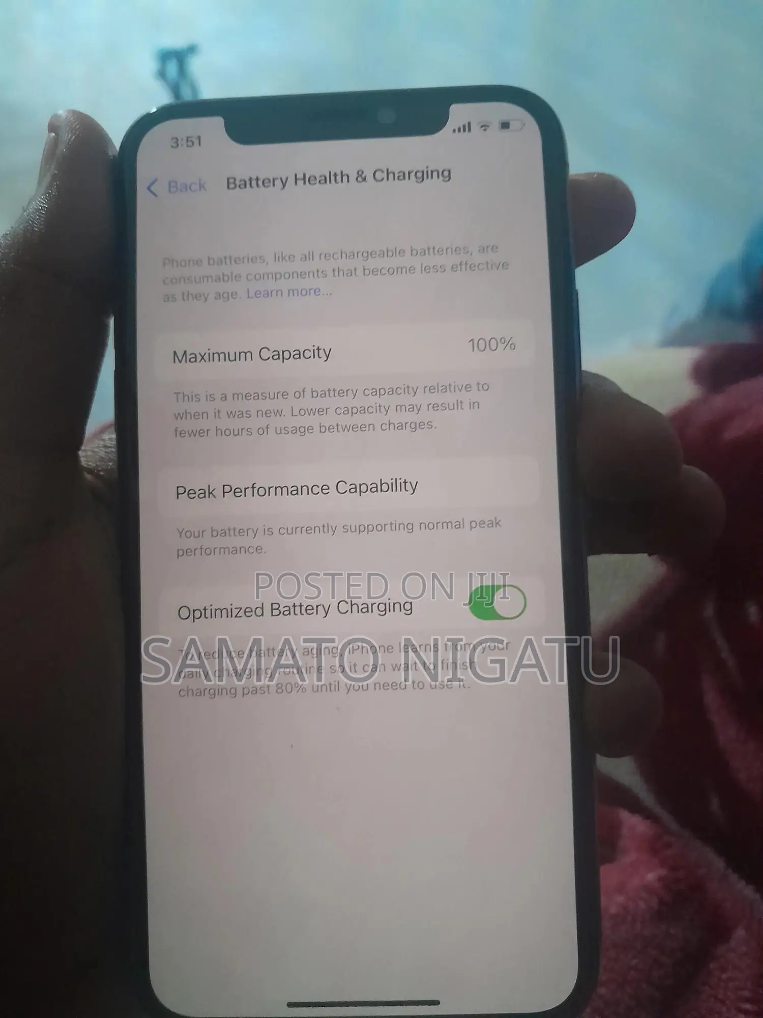 Apple iPhone X 256 GB Black