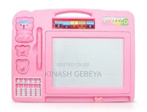 Kids Magnetic Drawing Board With Numbers Abacus