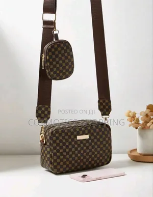 Brown Bag Stylish With Mini Bag