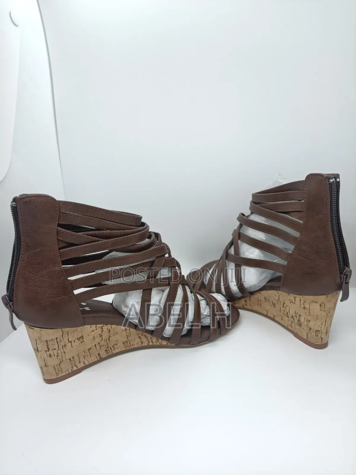 Journee Collection Woman's Wedge Heeled Sandal's Heels