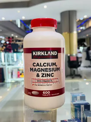 Calcium,Magnesium ,Zinc Vitamin D3 Food Supplement 600 Tablets