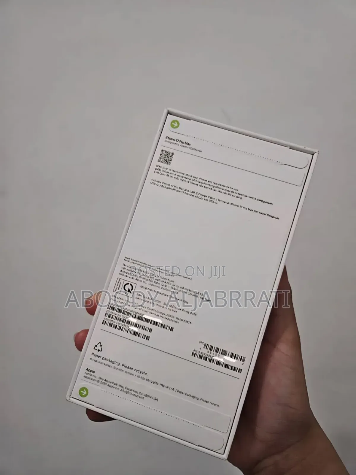 New Apple iPhone 17 Pro Max 256 GB Blue