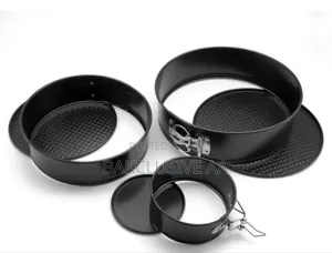 3pcs Non-Stick Cake Baking Mould.