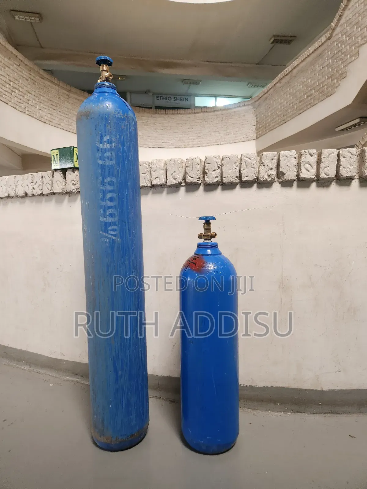Oxygen Cylinder Tank Brand New Filled Both 20l and 40l Available Gauge