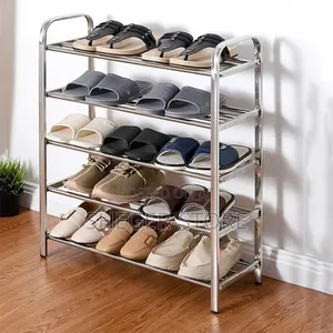 High Quality 4 Layer Durable Steel Shoe Rack