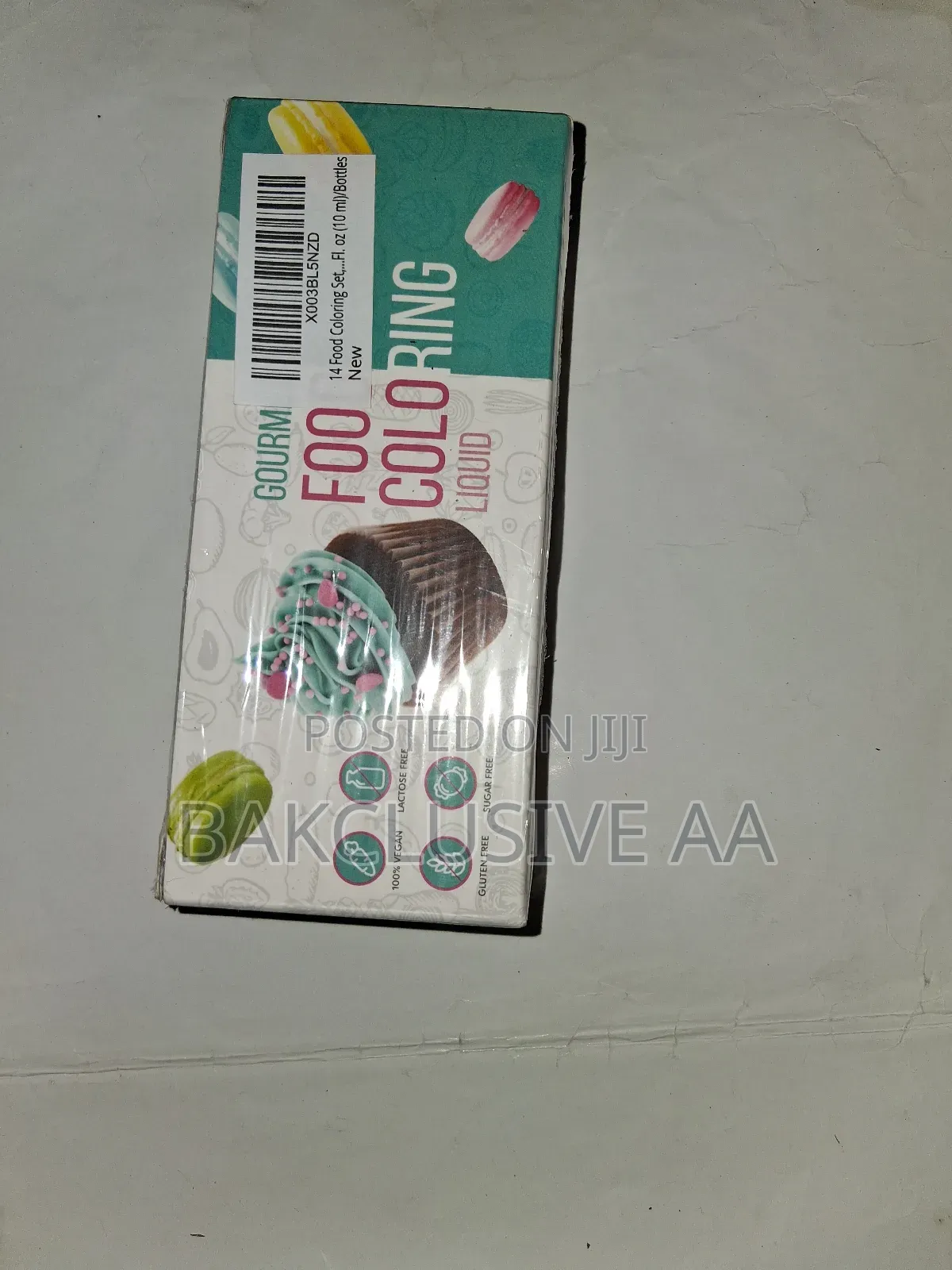 12pcs Food Coloring Set