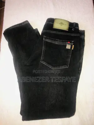 Black Stock Jeans