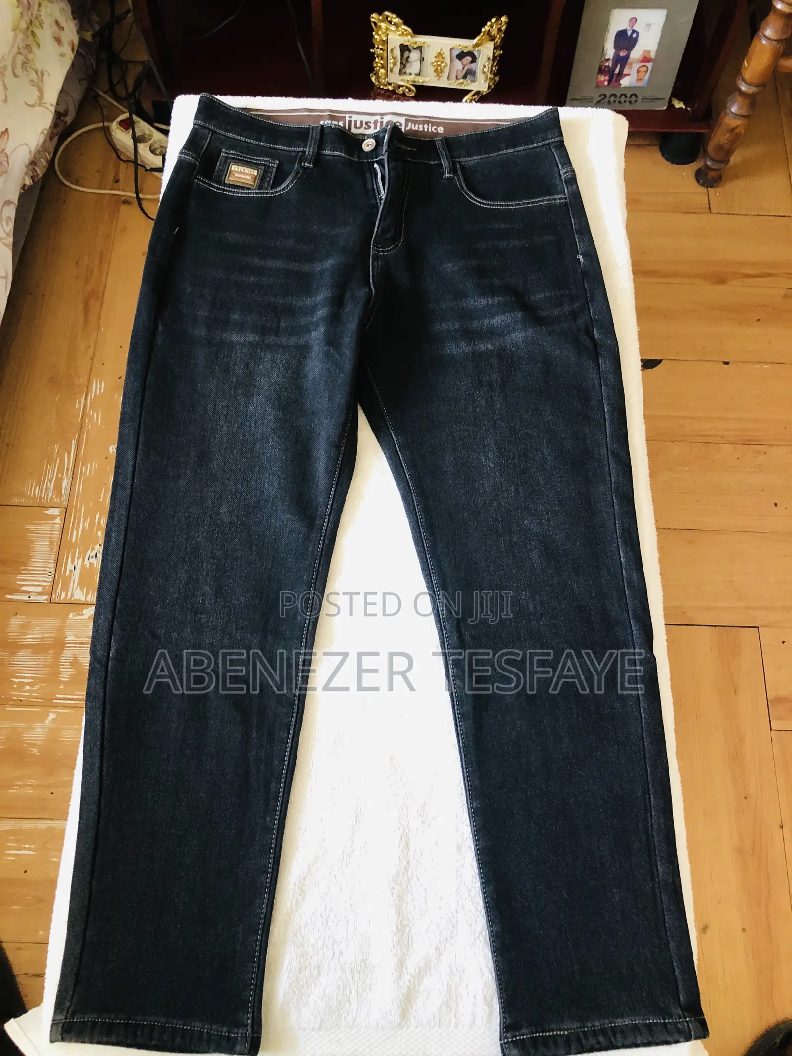 Black Stock Jeans