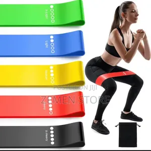 5-in-1 Resistance Band Set - ባለ 5 አይነት Resistance ስፖርት ገመድ