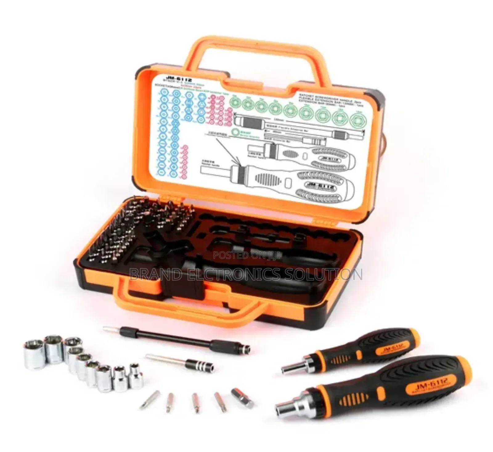 Jakemy 47-in-1 Multifunctional Household Maintenance Tools Kit.