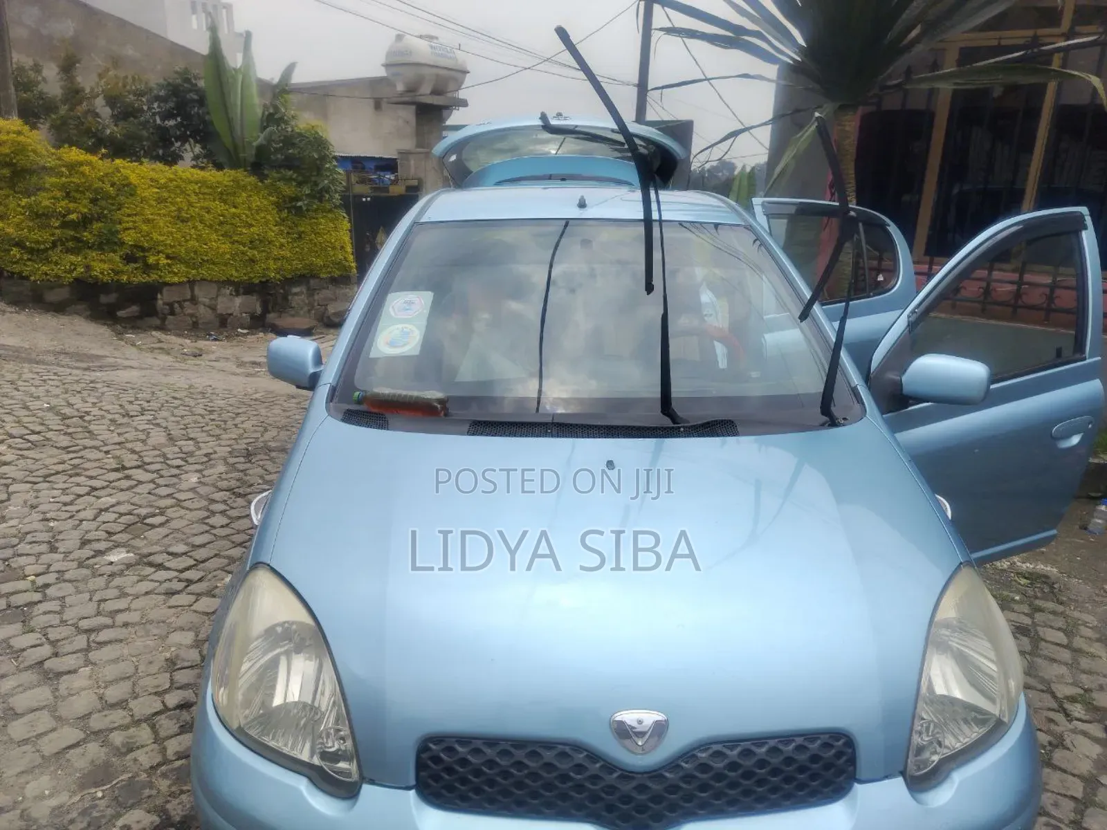 Toyota Vitz 2001 Blue