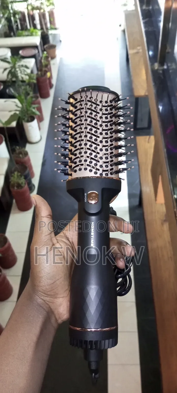 Hometime Hot Air Brush (3in1 One Step Hair Dryer Styler)