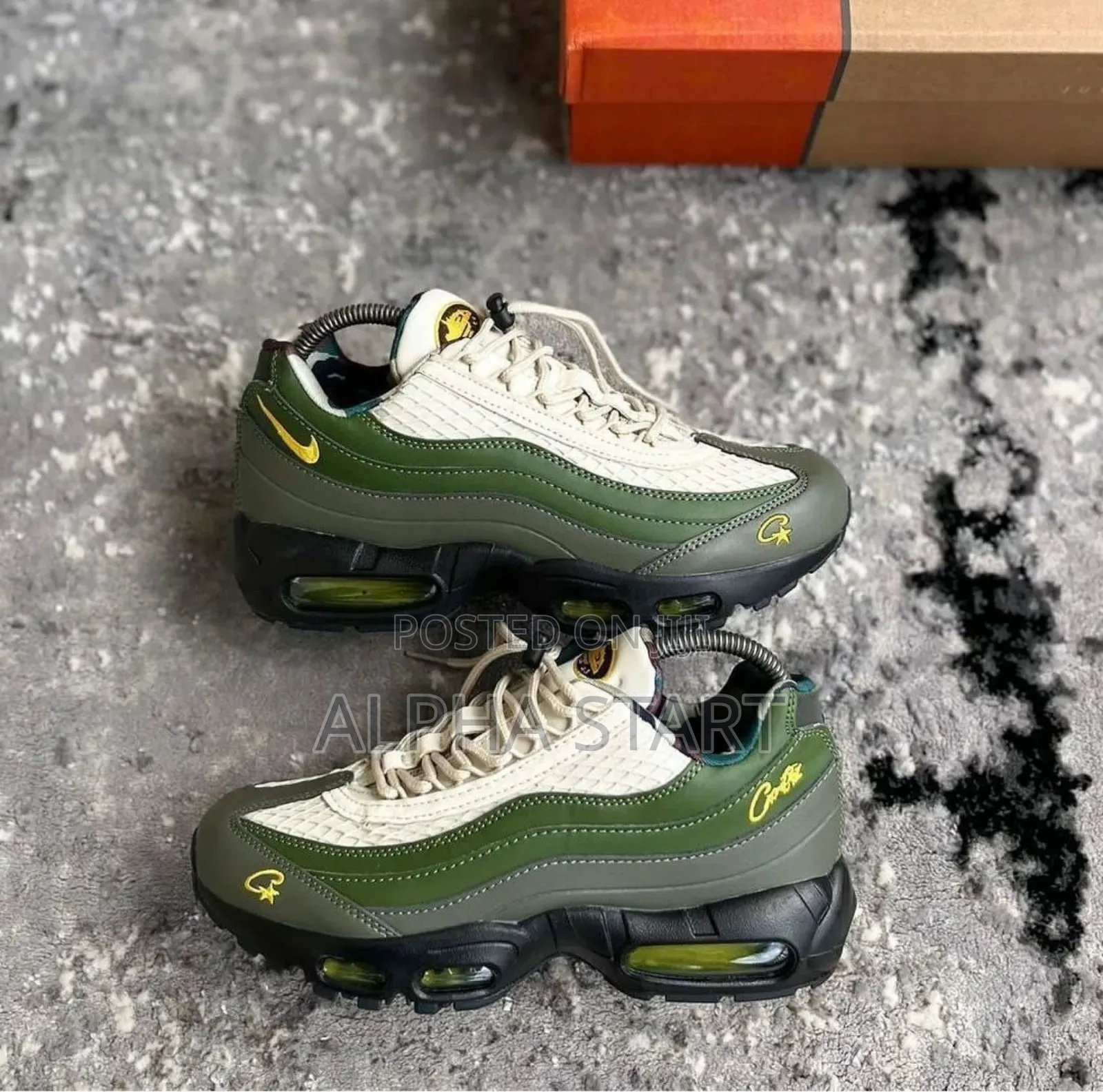 New Arrived Nike Air Max 95 Available on Hand Green Master_quality
