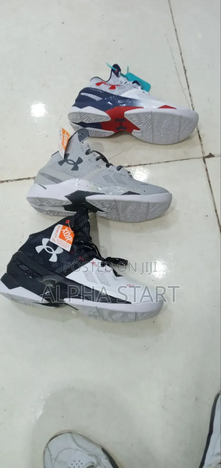 Under Armuor 3d High Master Quality Smooth Sneakers for Man's